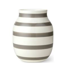 KÄHLER Omaggio Vase H20 cm Varm Grå |Grå |H20 cm