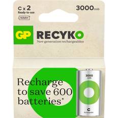 GP Recyko 3000mAh C/HR14 2-pack