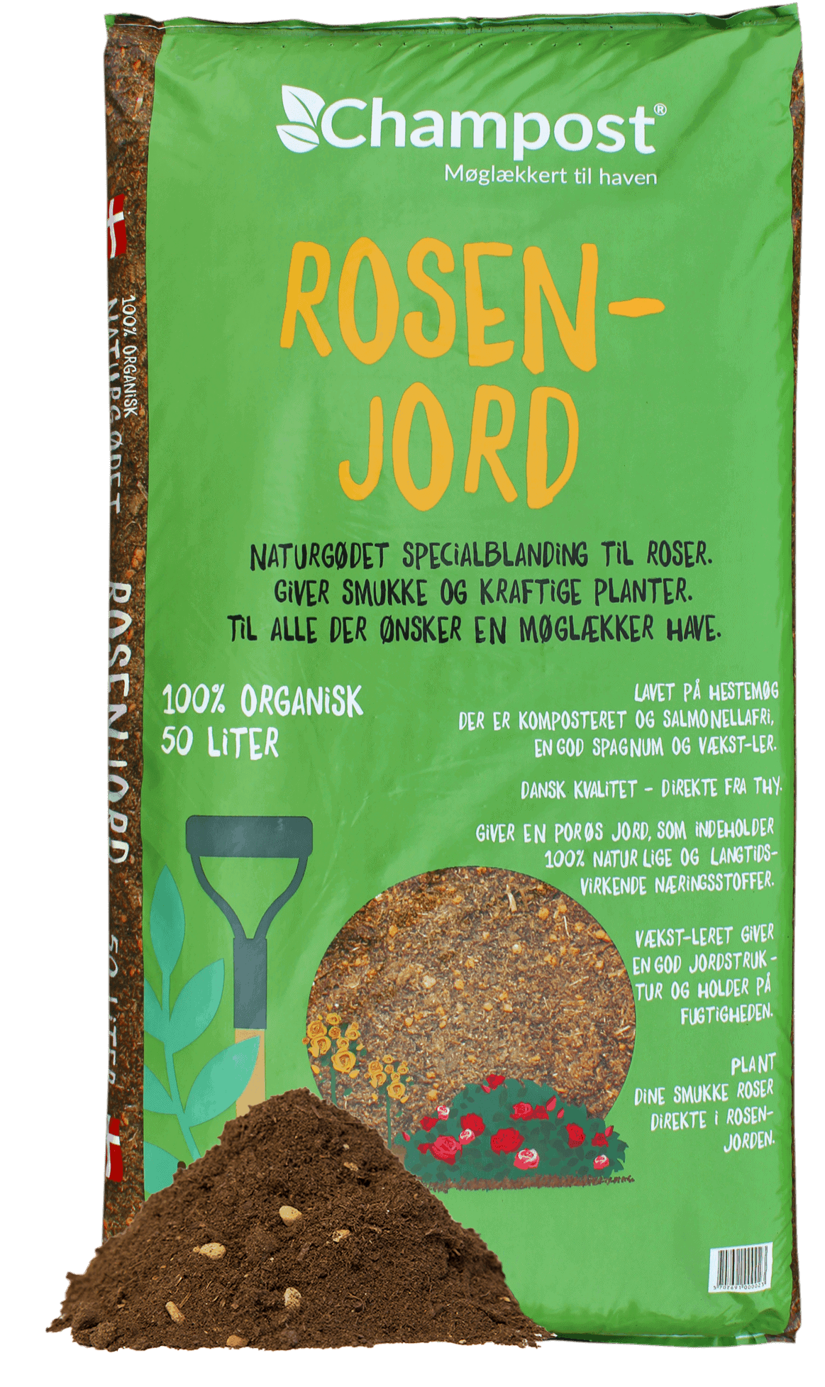 Champost miljøvenligt rosenjord 3000L
