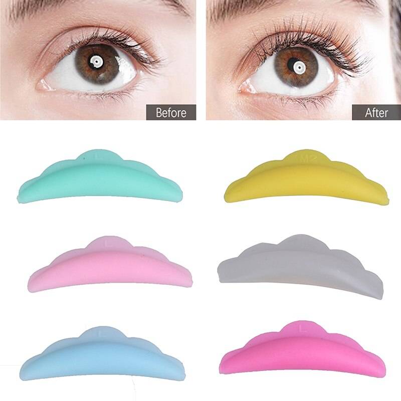 Lash Lift Sköldar 5 Par Silikon - transparent