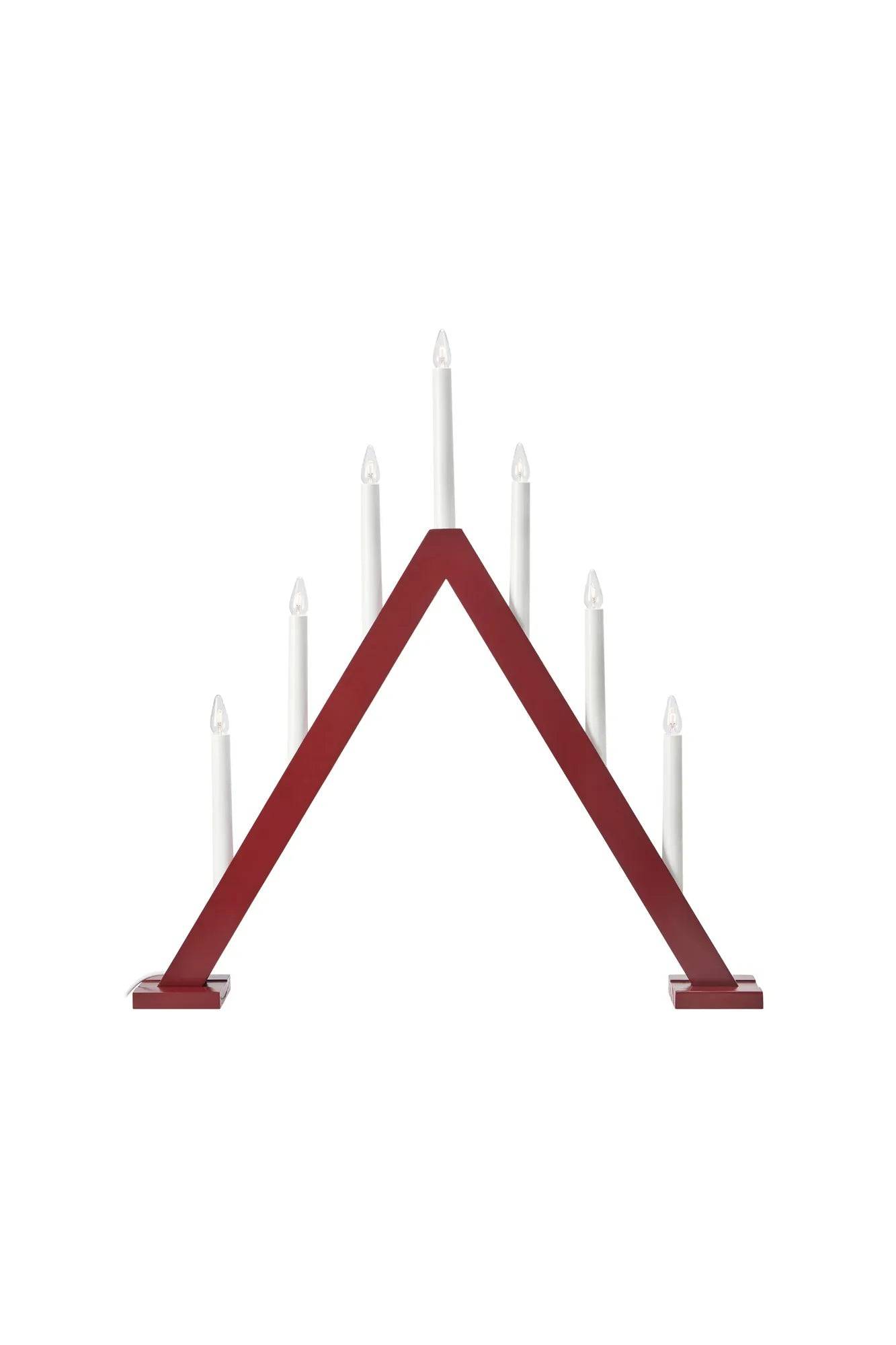 Ariele Adventsljusstake Röd 62 cm