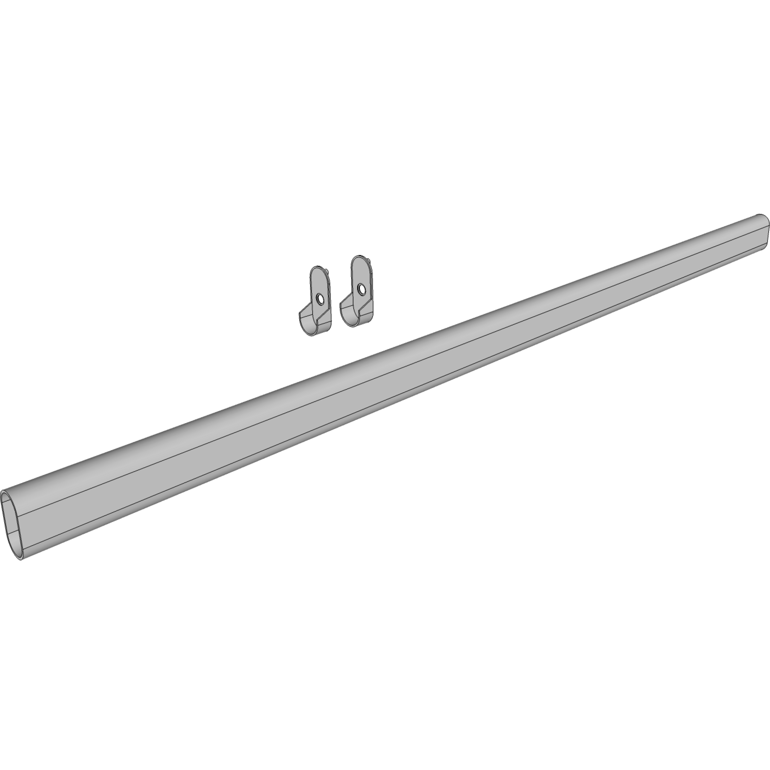 Multi-Living bøjlestang metal 60 cm