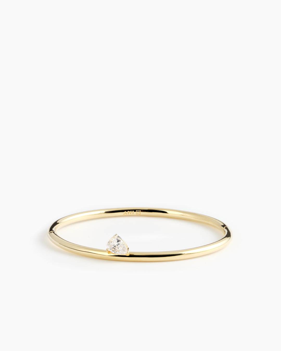 ANI Pera Armband - Guld - Mässing, Guld, S 17 cm