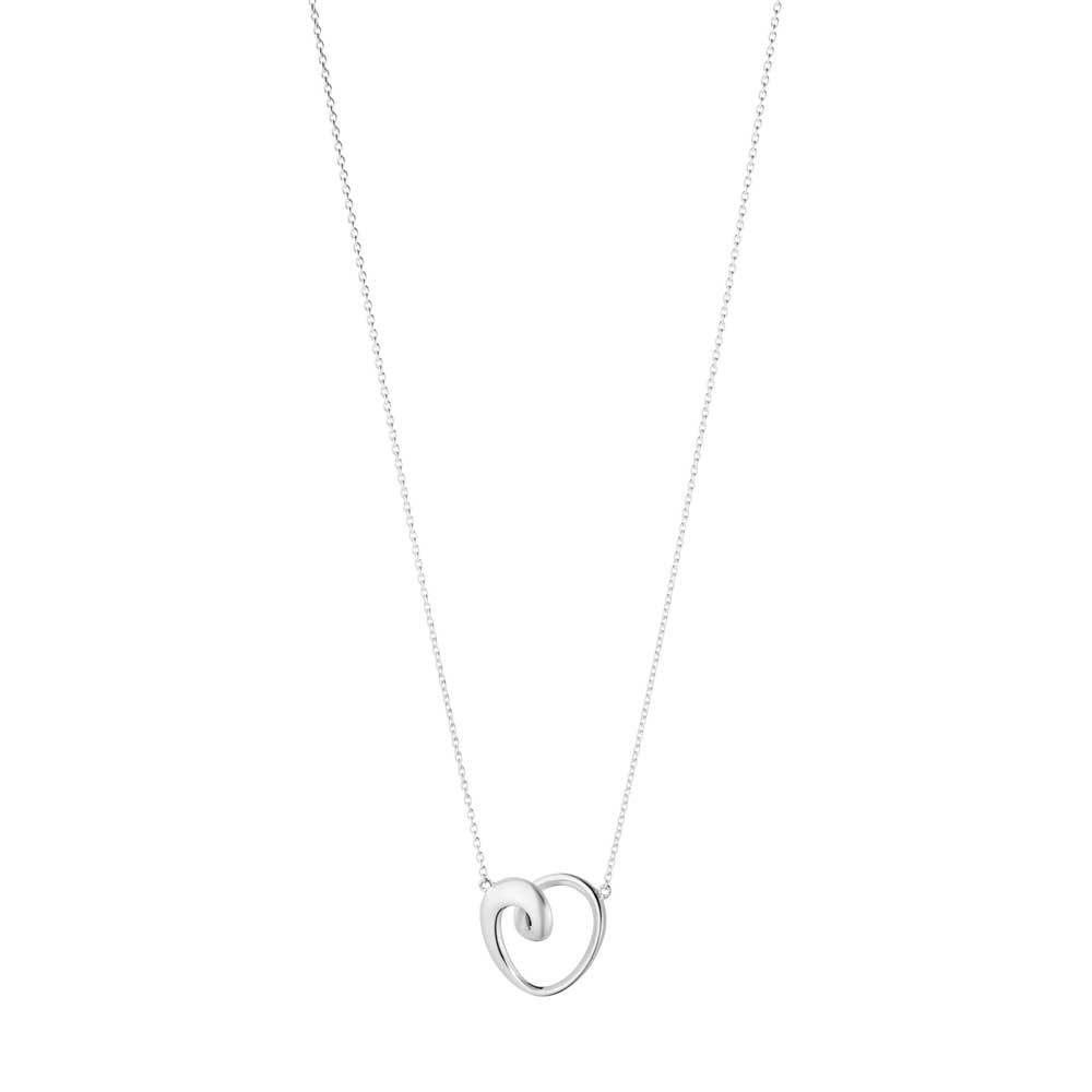 Georg Jensen Heart 2026 halskæde i sølv (20001872).