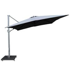 Royal Teak Royal Hængeparasol - 3x3 - Dark Grey