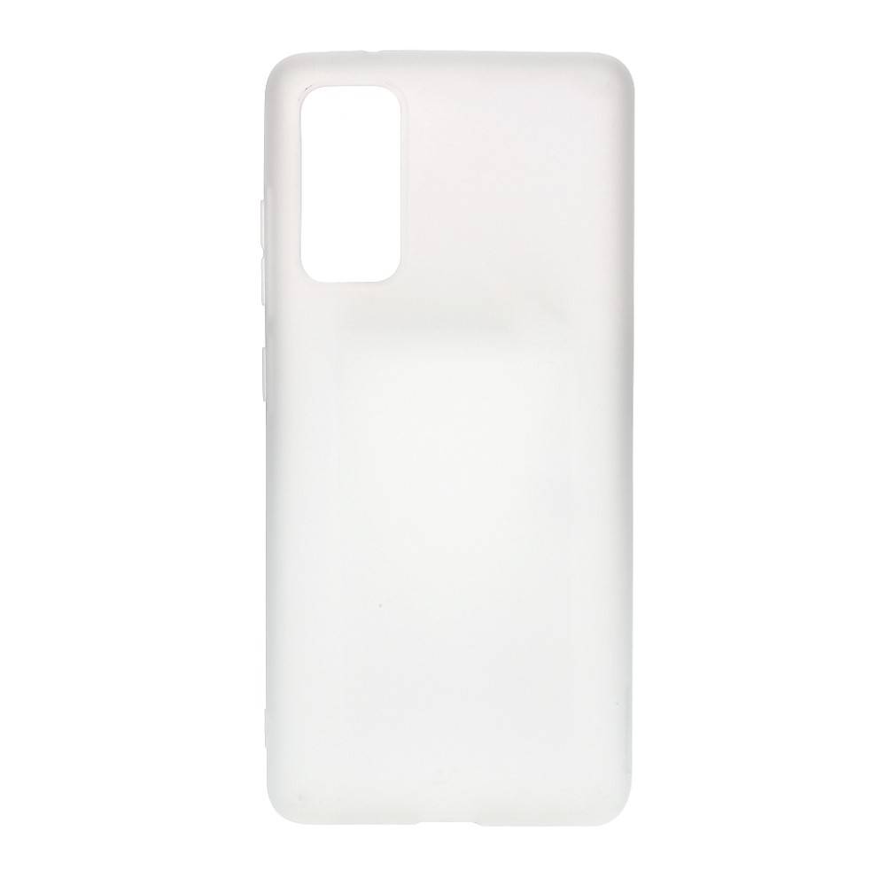Samsung Galaxy S20 FE / S20 FE 5G - Mat gummi cover - Hvid
