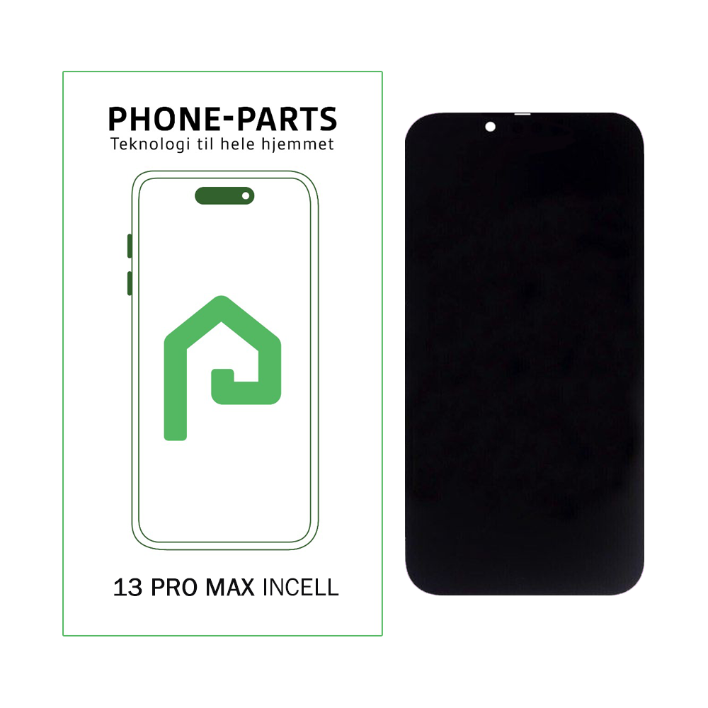 iPhone 13 Pro Max skærm - inkl. tape - Premium Incell LCD (PP) - 60 hz.