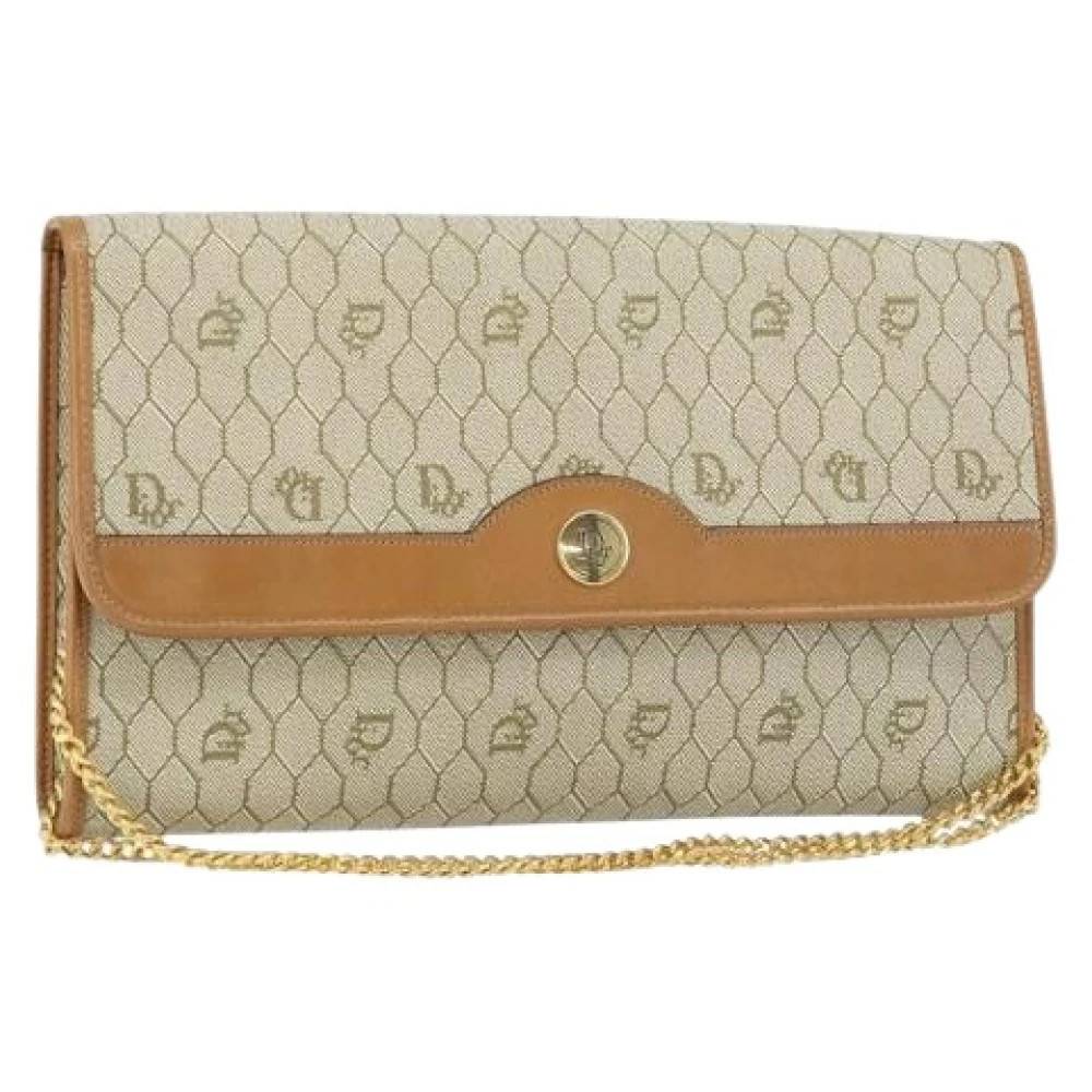 Dior Vintage - Pre-owned Vintage Honeycomb Kedjeväska Vintage - Dam - ONE Size - Läder