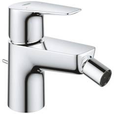 GROHE Bidetbatterie BauEdge für Einlochmontage mit Ablaufgarnitur chrom 23331001