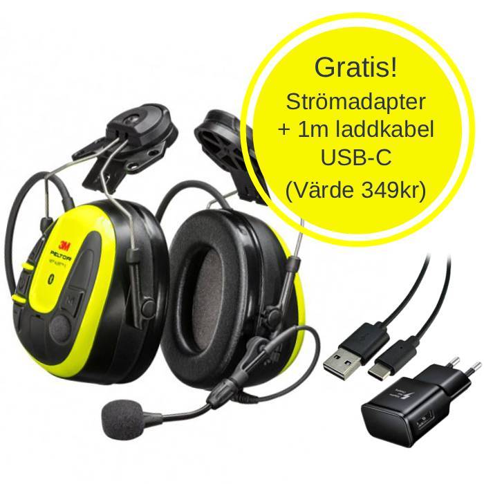 Peltor WS Alert X+ (Hjälmfäste)