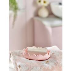 Next Pink Scallop Soap Dish - one