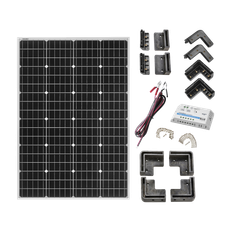 Solcellspaket 12 V 110 W 10 A