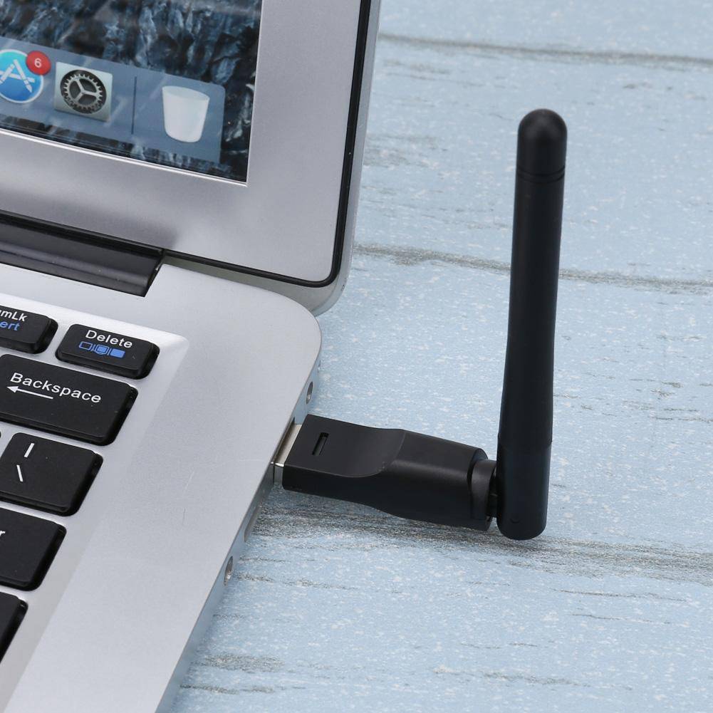 Mini nätverkskort usb wifi adapter 150 mbps 2 dbi wi-fi adapter pc wi fi antenn wifi dongle 2.4g usb ethernet wifi mottagare