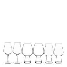 Luigi Bormioli - Birrateque Ölglas-set Ale, Vete, Allround 3x2 pack Klar