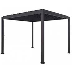 Utsikt Pergola 3x4m Svart