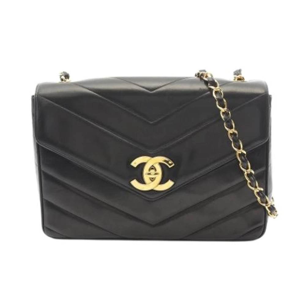 Chanel Vintage - Pre-owned Vintage Axelväska Vintage - Dam - ONE Size - Läder