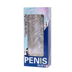 Baile For Him Baile - Lilac Cover For The Penis In Adaptable Silicone 13 Cm