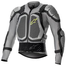 Alpinestars Bionic Action V2 Protektorenjacke, grau-schwarz-gelb