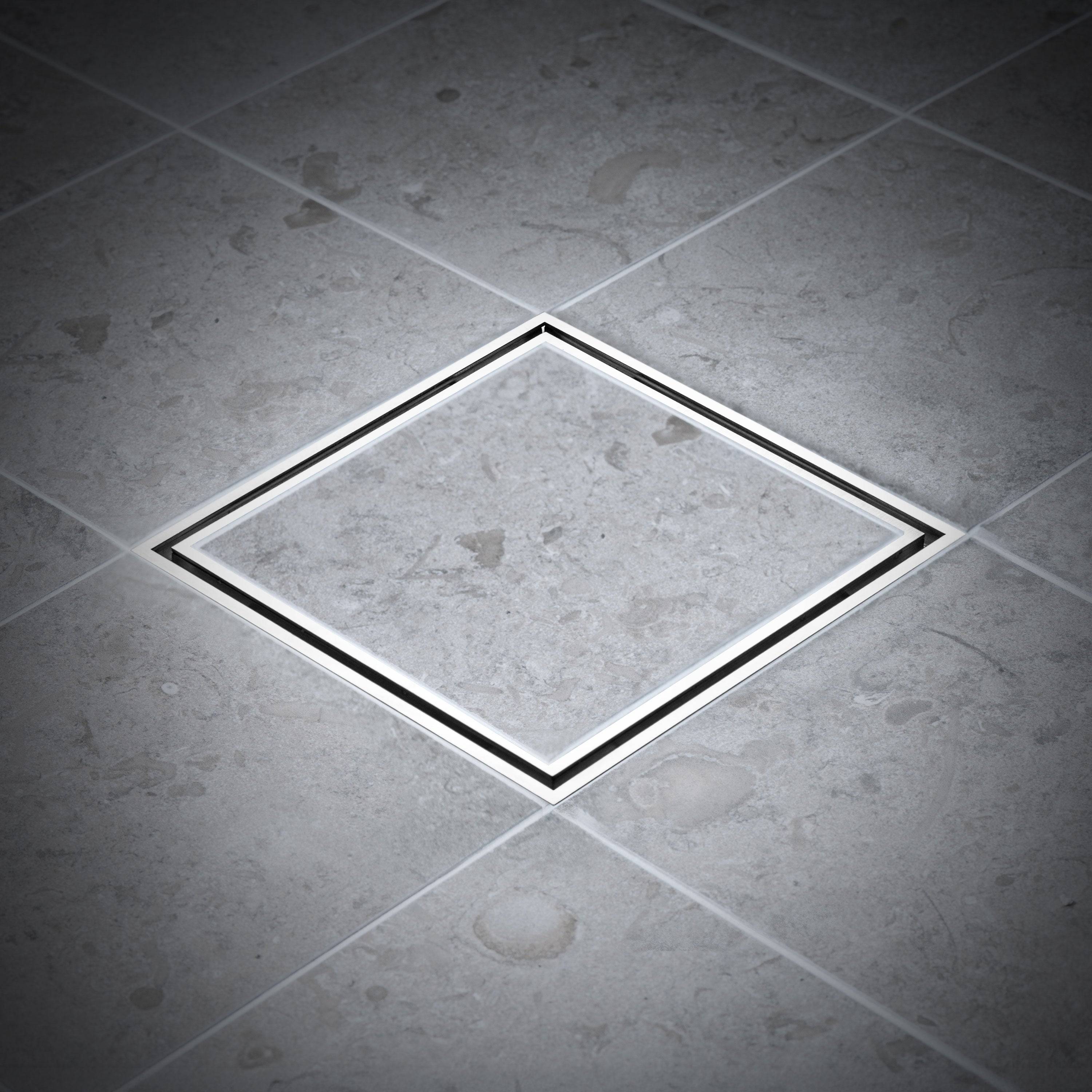 Golvbrunnssil Tile In Frame 200 Borstad