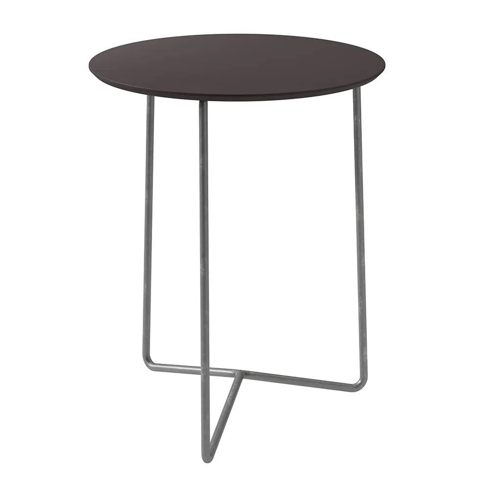 Grythyttan Stålmöbler, High Tech bord 60 cm Charcoal / varmgalvaniseret