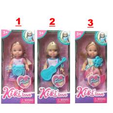 Anlily Kiki Love, 11 cm dukke - vælg mellem 3 forskellige