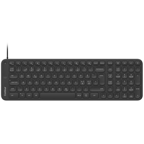 Tangentbord CONTOUR Midsize Kabel