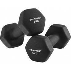 Hantelset - 2-Pack Hantlar (2 X 5 Kg) - Svart 11,5 x 4,1 cm