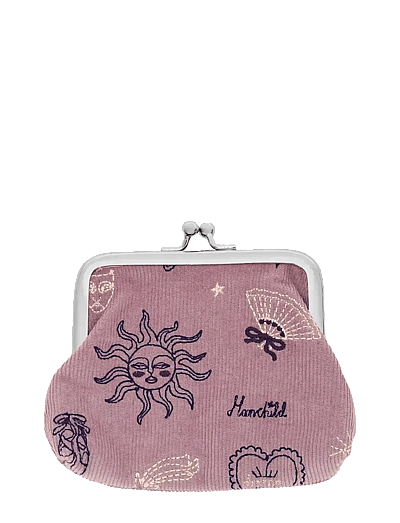 Maanesten Magic Small Pouch Purple Theatre Magic - Kuvertväskor - PURPLE / beige