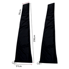 Parasolovertræk Ø300 cm - 2 stk