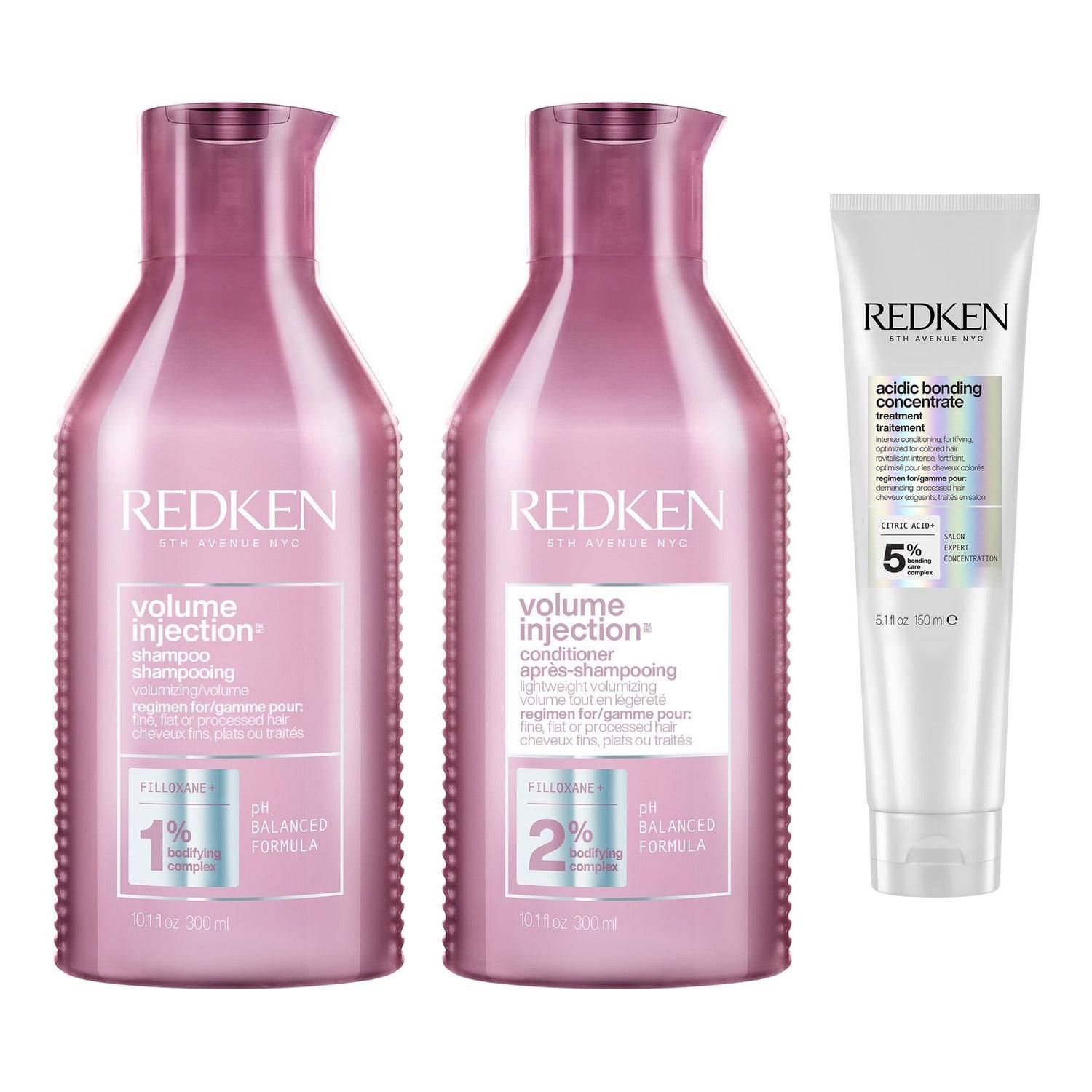 Redken Volume Injection Set & ABC Treatment