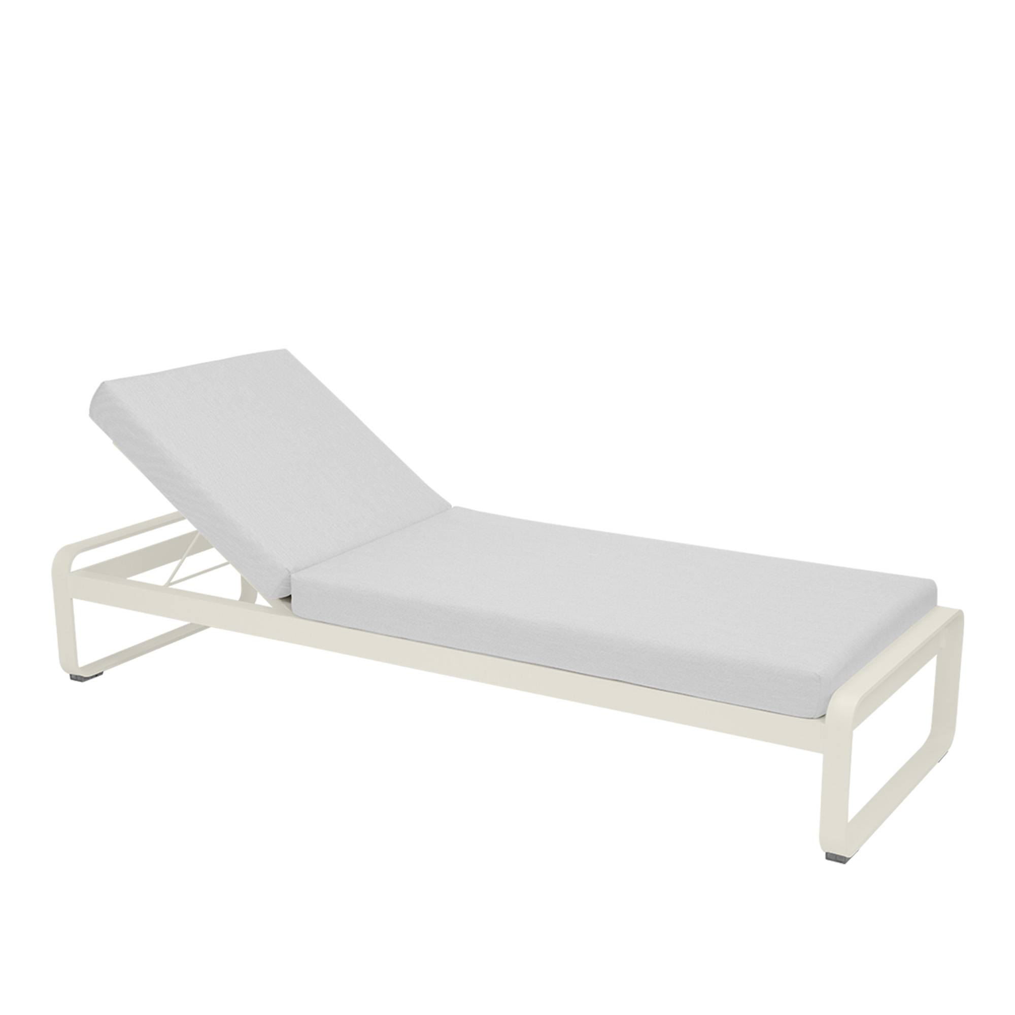 Fermob - Bellevie Premium Sunlounger - Clay Grey - Solsängar - Pagnon & Pelhaître - Metal