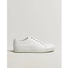 Lanvin Nappa Cap Toe Sneaker White
