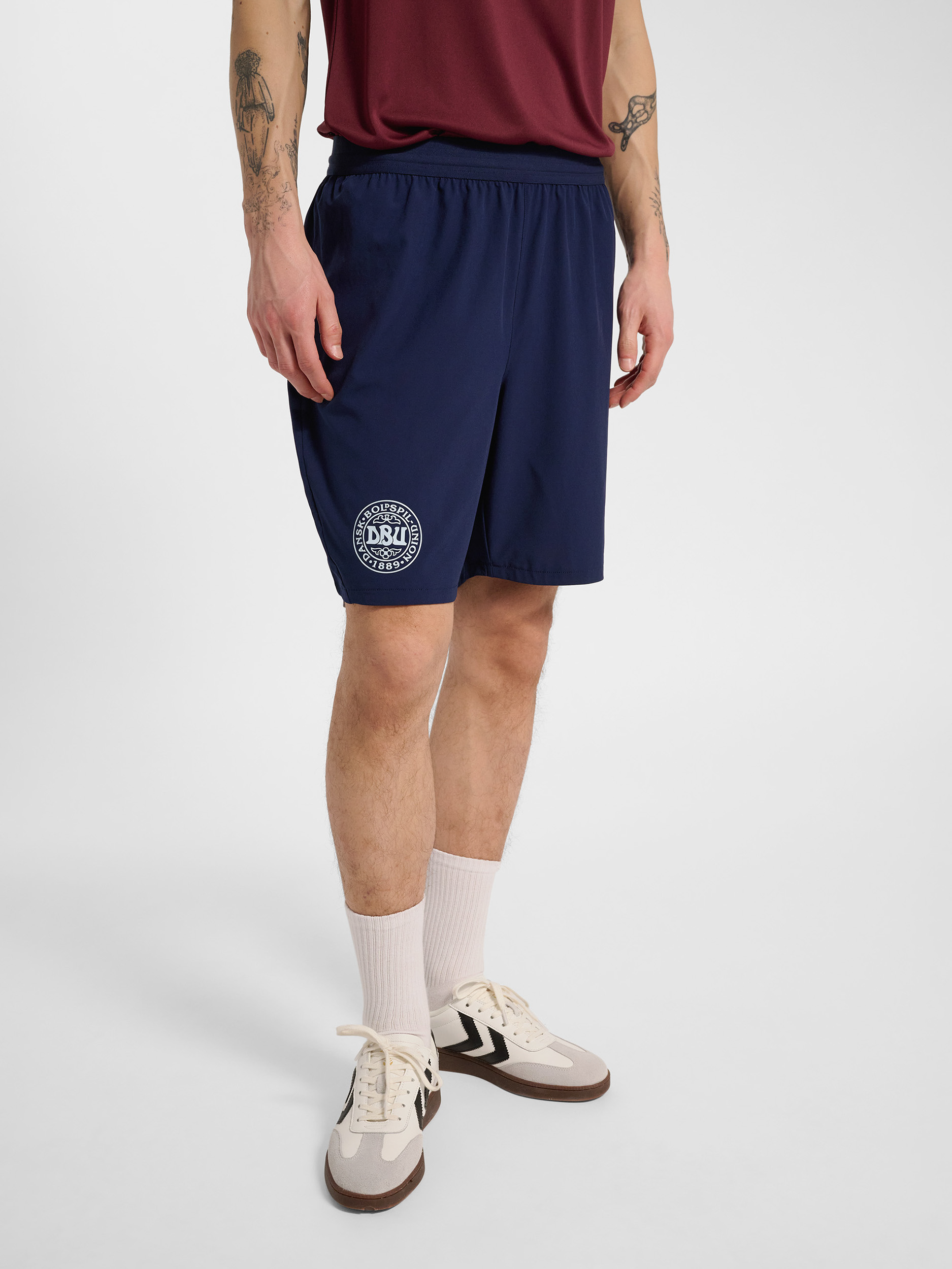 Hummel - Dbu 26 Pro Tr Woven Shorts | Blue | Sport shorts | Voksen | Str. M - Hurtig levering 1-2 hverdage