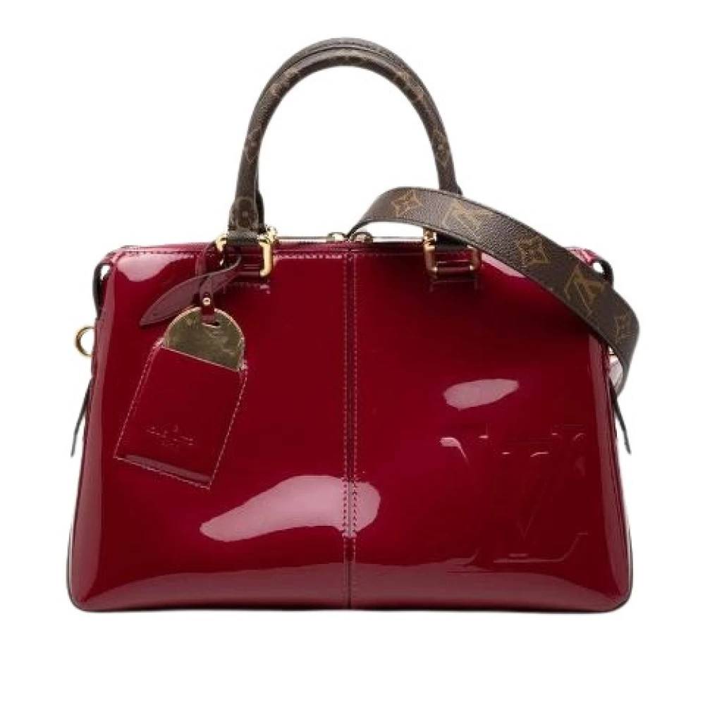 Louis Vuitton Vintage Pre-owned Vintage Canvas Skuldertaske - Vintage - Dame - Rød - ONE SIZE - Uld