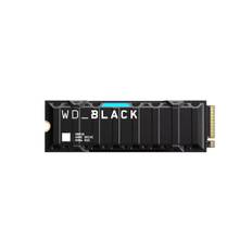 Black SN850 1TB NVMe SSD WDBBKW0010BBK - SSD internal - M.2 2280 - PCIe 4.0 x4 (NVMe) - integrated heatsink - for Sony PlayStation 5