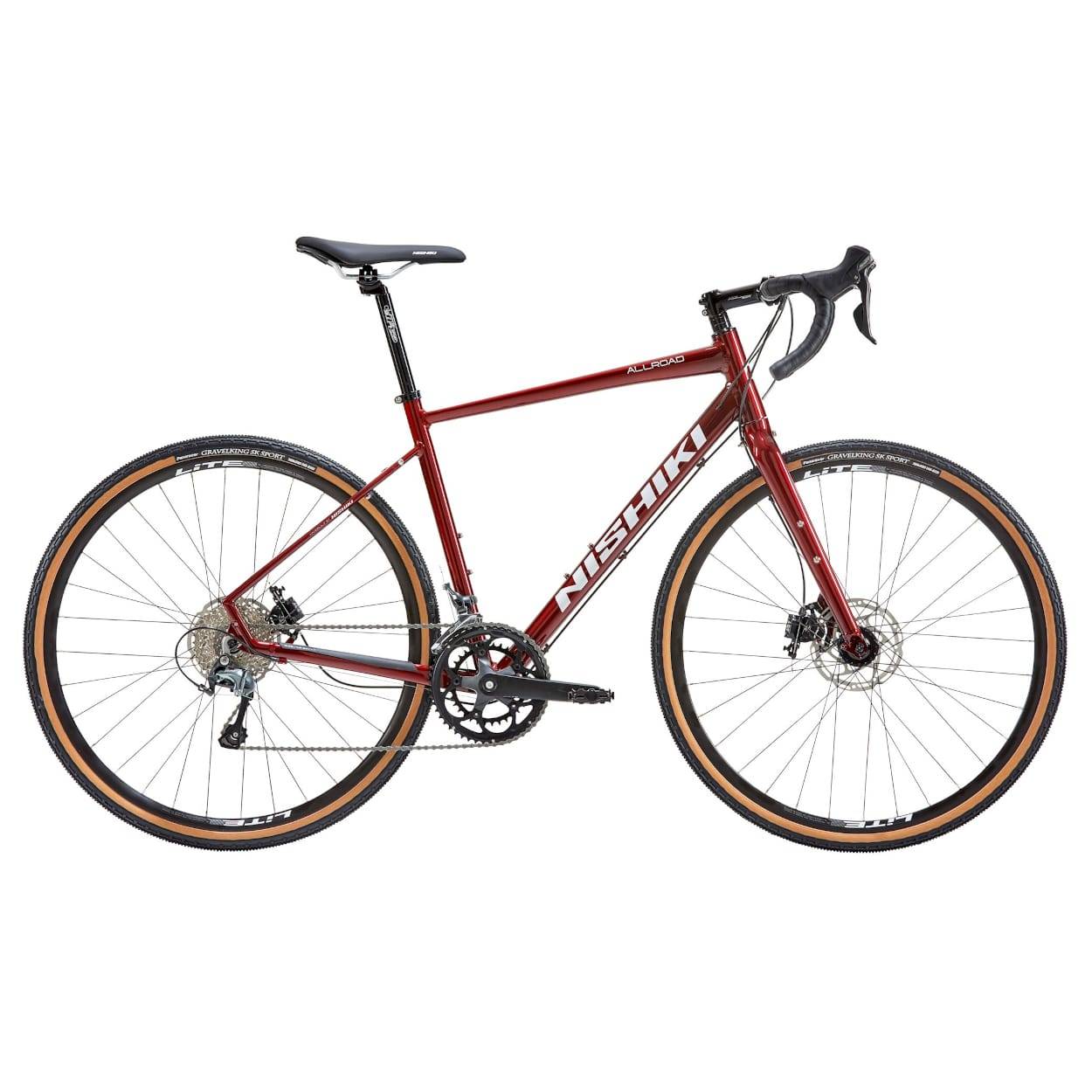 Nishiki Allroad Herr, röd - Large 22"