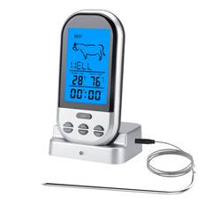 AGSIVO TS-BN52 Digital Kött Mattermometer Snabbavläsning Mattermometer Timer Alarm för Matlagning / Grillning / BBQ