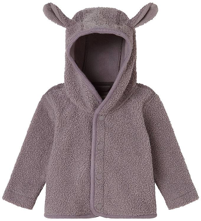 MarMar Fleecejacka - Olini - Purple Suede - MarMar - 2 år (92) - Fleecejacka