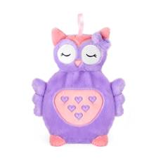 KS Brands Kids 3D Plush Owl Hot Water Bottle 750ml Purple