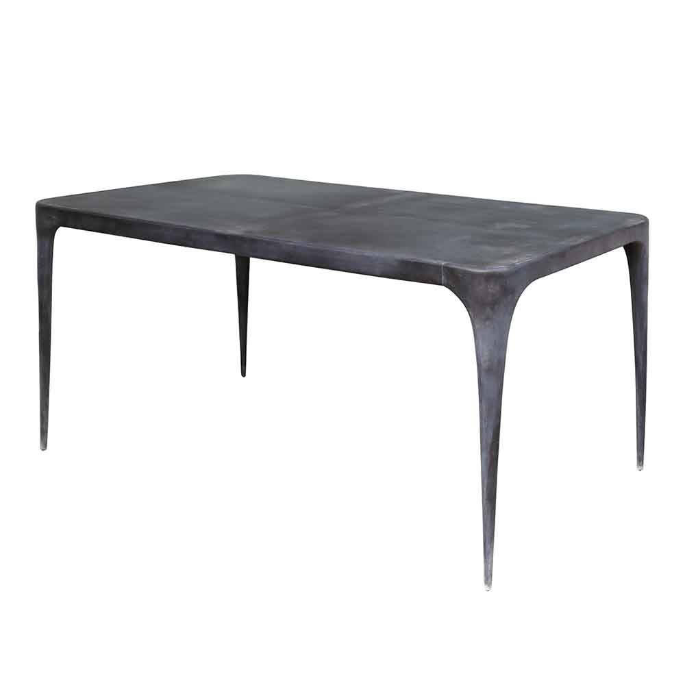 Reeves trädgårdsbord 191 x 90 cm Zink