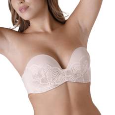 Wonderbra Refined Glamour Ultimate Strapless Bra - Beige - E 85