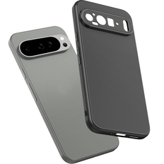 Mattsvart Mjuk TPU-telefonfodral för Pixel Solid Color TPU-mjukt telefonfodral för Xperia Anti-Fingerprint Tättsittande telefonfodral för ingenting Te (Multi-size)