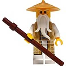 LEGO® Ninjago: Minifigur - Wu 70751 (Tan och Gold Outfit)