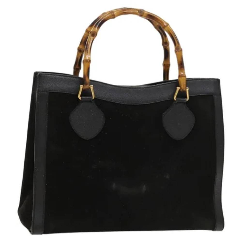 Gucci Vintage Pre-owned Ruskind hndtasker - Vintage - Dame - Sort - ONE SIZE - Uld