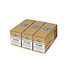 duston 3X TN2220/TN450, TN-220 svart toner kompatibel med Brother DCP-7060 7065 7070 HL-2240 2250 2270 MFC-7360 7460 7860 FAX-2840 2845