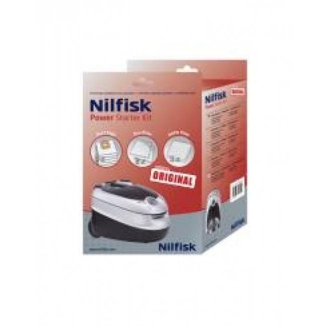 Nilfisk Starter Kit Power - 8 x Poser + 1 x Hepa H13 filter.
