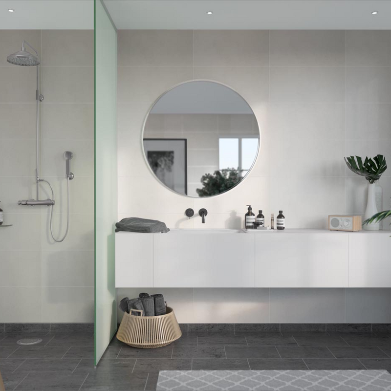 Våtrumsskiva Marcato Rektangel 60x30 cm Fibo