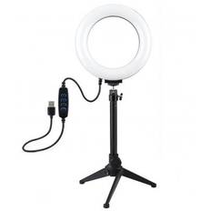 Stor Ring Light på Stativ - Perfekt för TikTok