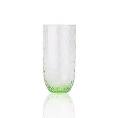 Anna von Lipa - Long Drink Harlequin glas, olivengrøn