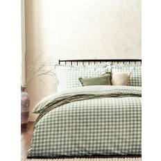 Yard Yard Barton Rutig 100% bomull Gingham Style Påslakan Set